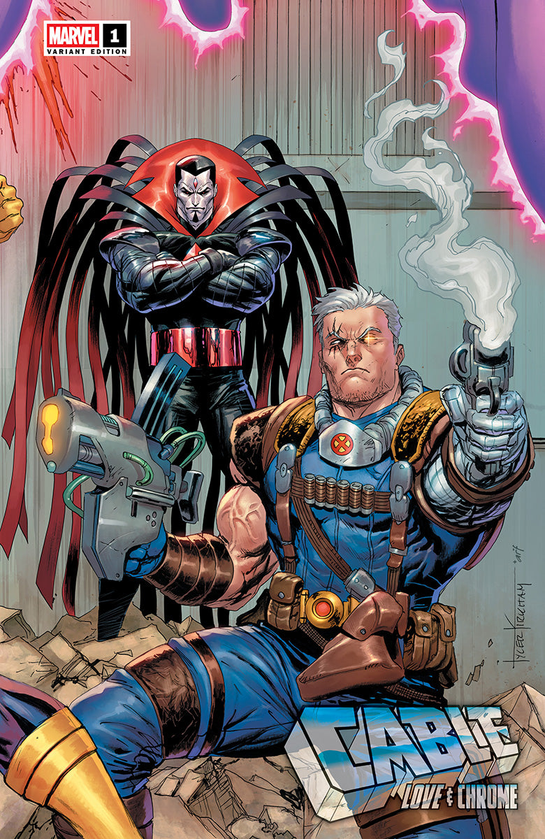 Cable: Love & Chrome #1 Unknown Comics Tyler Kirkham Connecting Cover Exclusive Variant