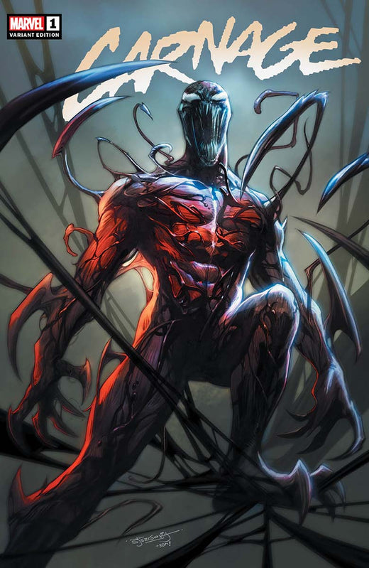 Carnage 1 Unknown Comics Stephen Segovia Exclusive Variant