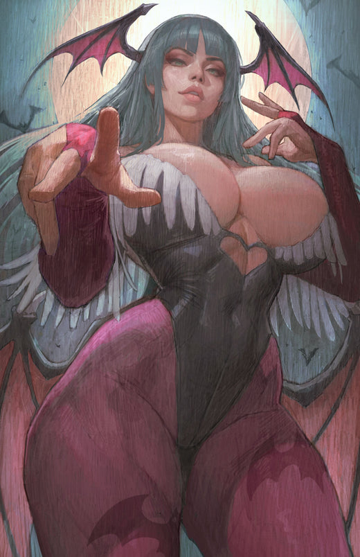 Street Fighter X Darkstalkers: Hunter Killers #1 - Ickpot Cover A Virgin Variant Knight Of Comics Fan Expo Dallas 2026 Exclusive LTD 500