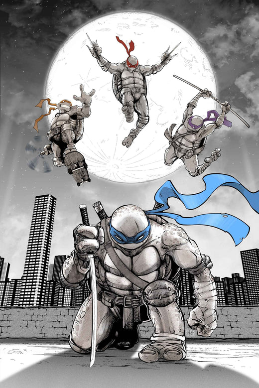 Teenage Mutant Ninja Turtles #20 300th Issue Special - Stan Yak Cover B Foil Variant Knight Of Comics SDCC 2026 Exclusive LTD 600