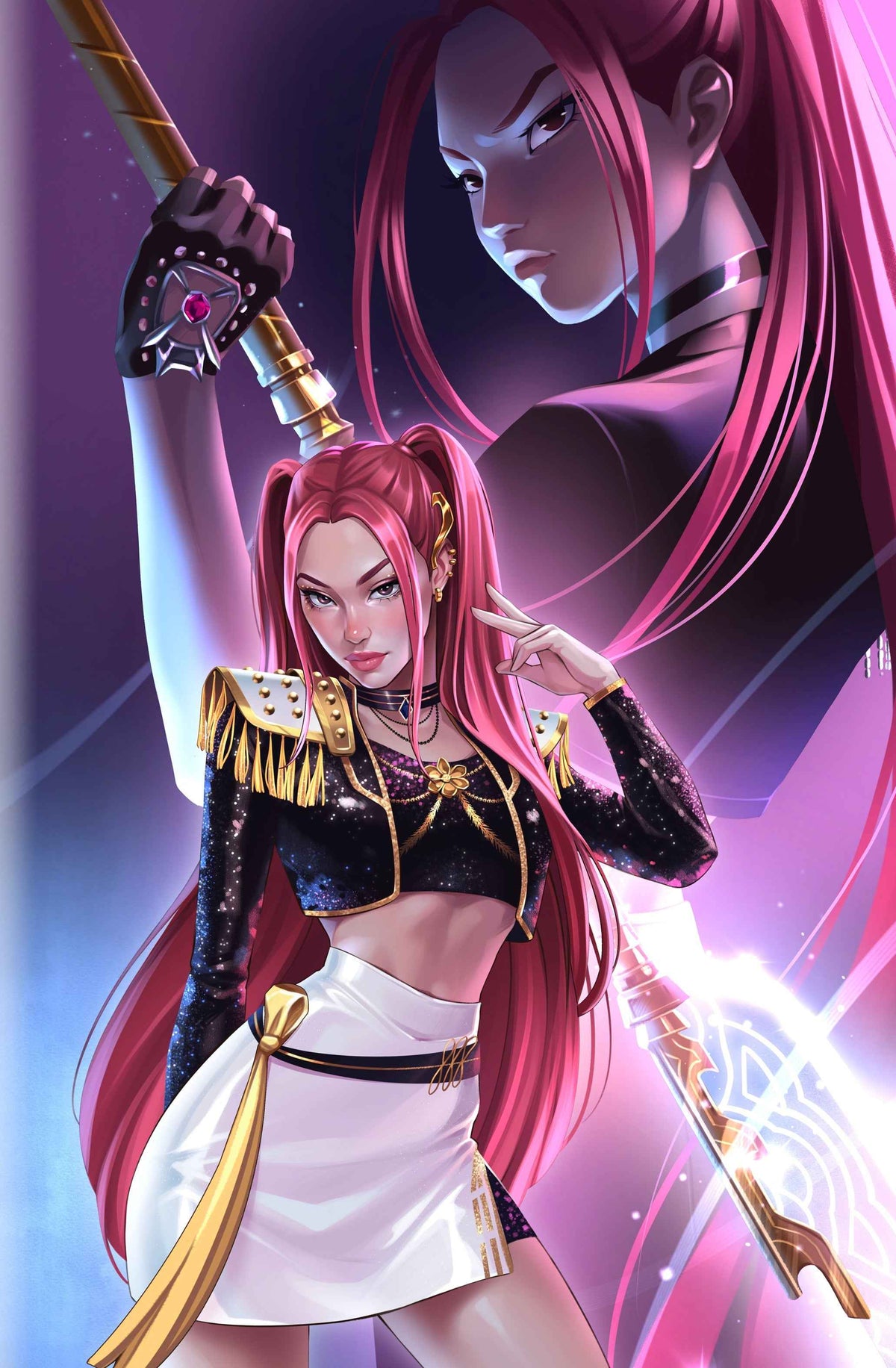 Kpop Demon Hunters "Mira" Artbook - Katya Sinyukhina Virgin Variant MegaCon 2026 Knight Of Comics Exclusive