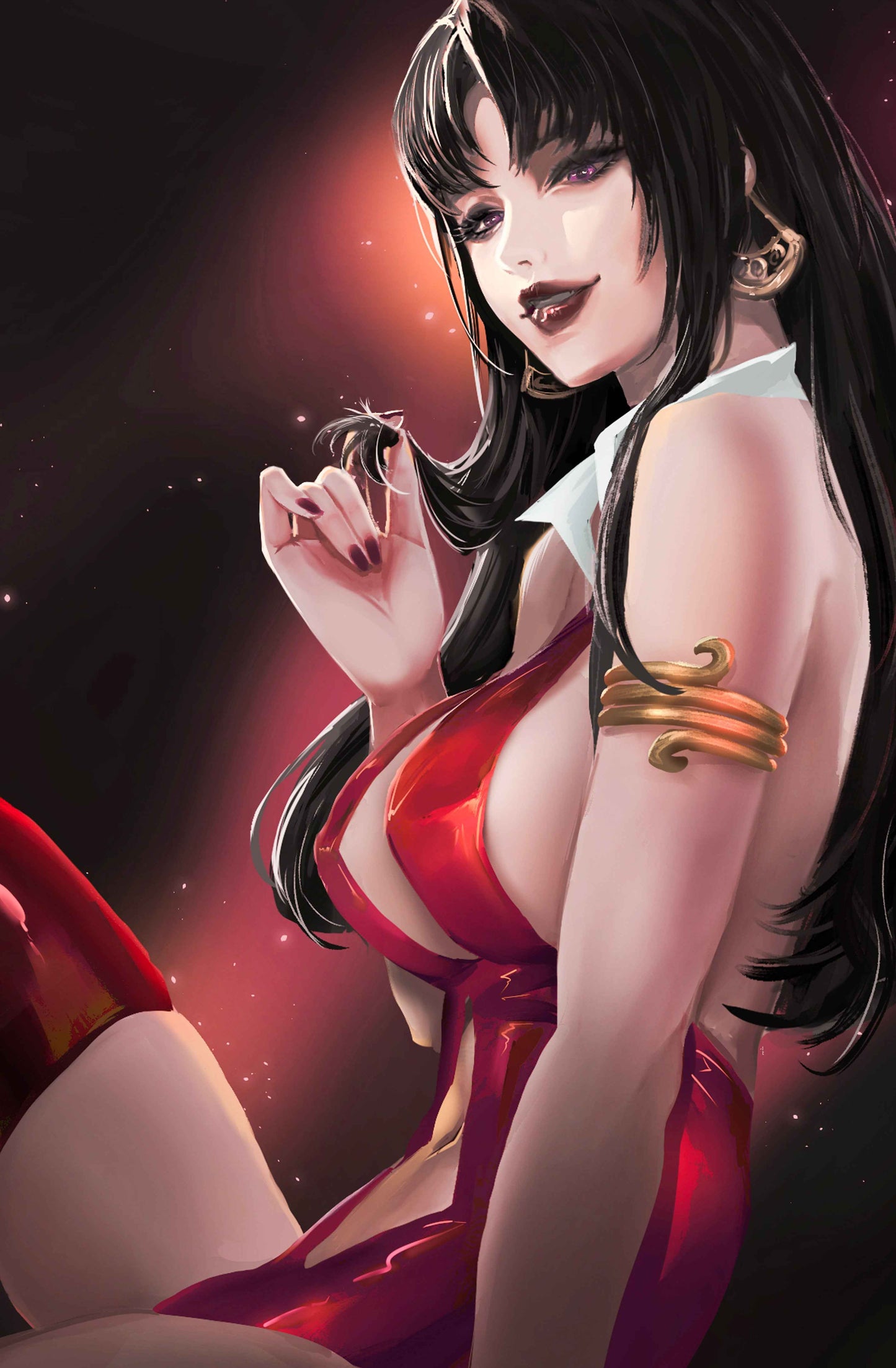 VAMPIRELLA #1 - CGLAS COVER A VIRGIN VARIANT KNIGHT OF COMICS EXCLUSIVE LTD 200