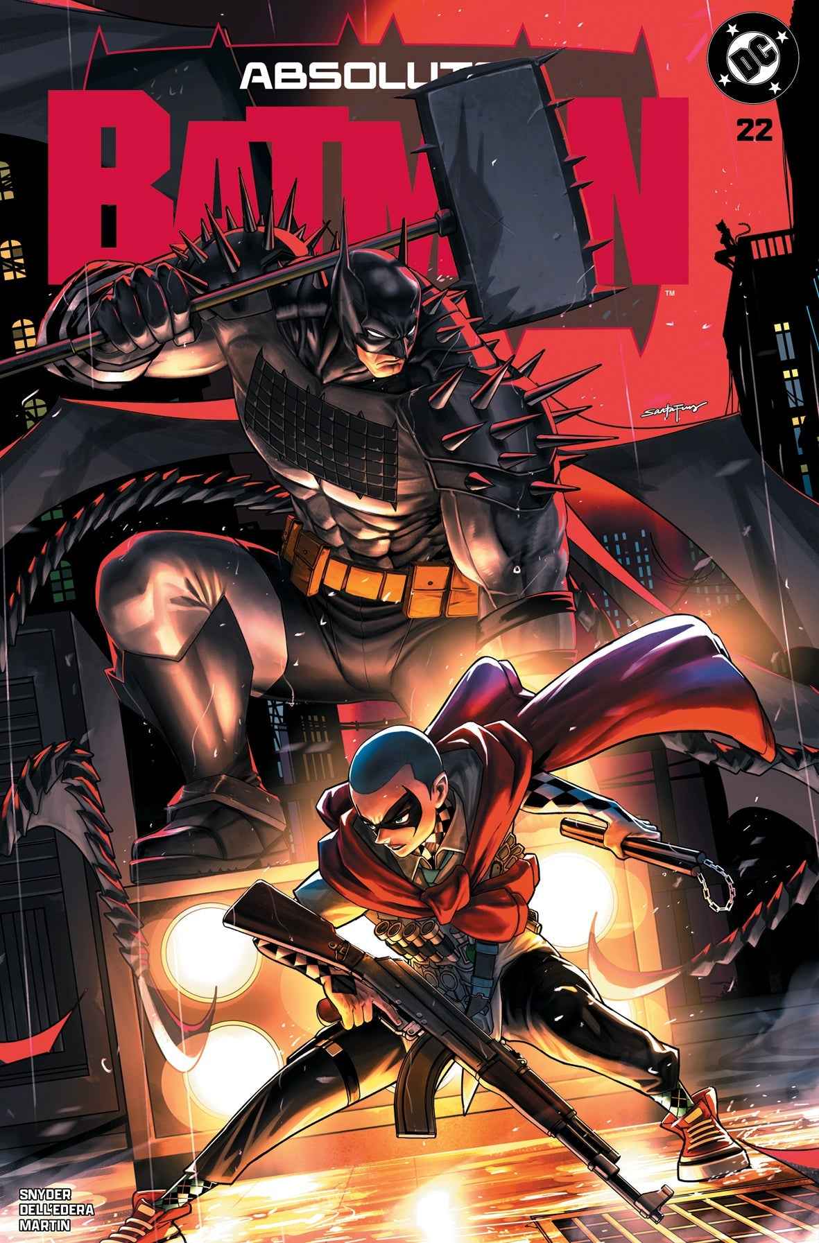 ABSOLUTE BATMAN #22 - SANTA FUNG TRADE VARIANT KNIGHT OF COMICS SDCC 2026 EXCLUSIVE LTD 3000