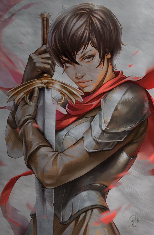 Tribute Kentaro Miura Creator Of Berserk - Katya Sinyukhina Cover A Metal Knight Of Comics Fanexpo New Orleans 2026 Exclusive LTD 10