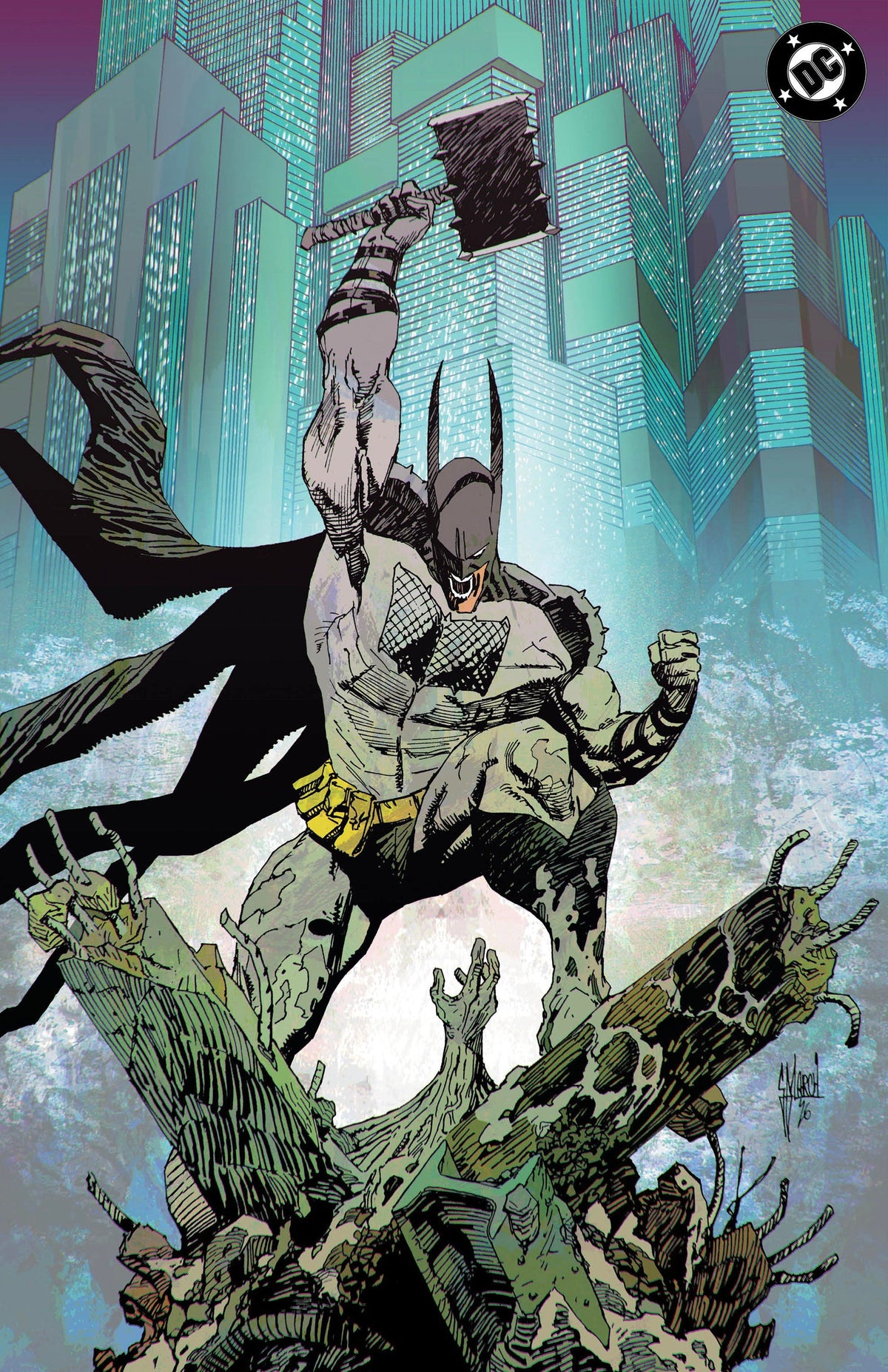 ABSOLUTE BATMAN #23 - GUILLEM MARCH VIRGIN VARIANT KNIGHT OF COMICS EXCLUSIVE