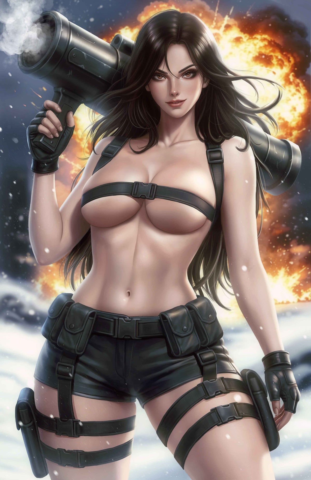 Gun Honey Double Down #2 - Danejo Cover B Virgin Variant Knight Of Comics SDCC 2026 Exclusive LTD 500
