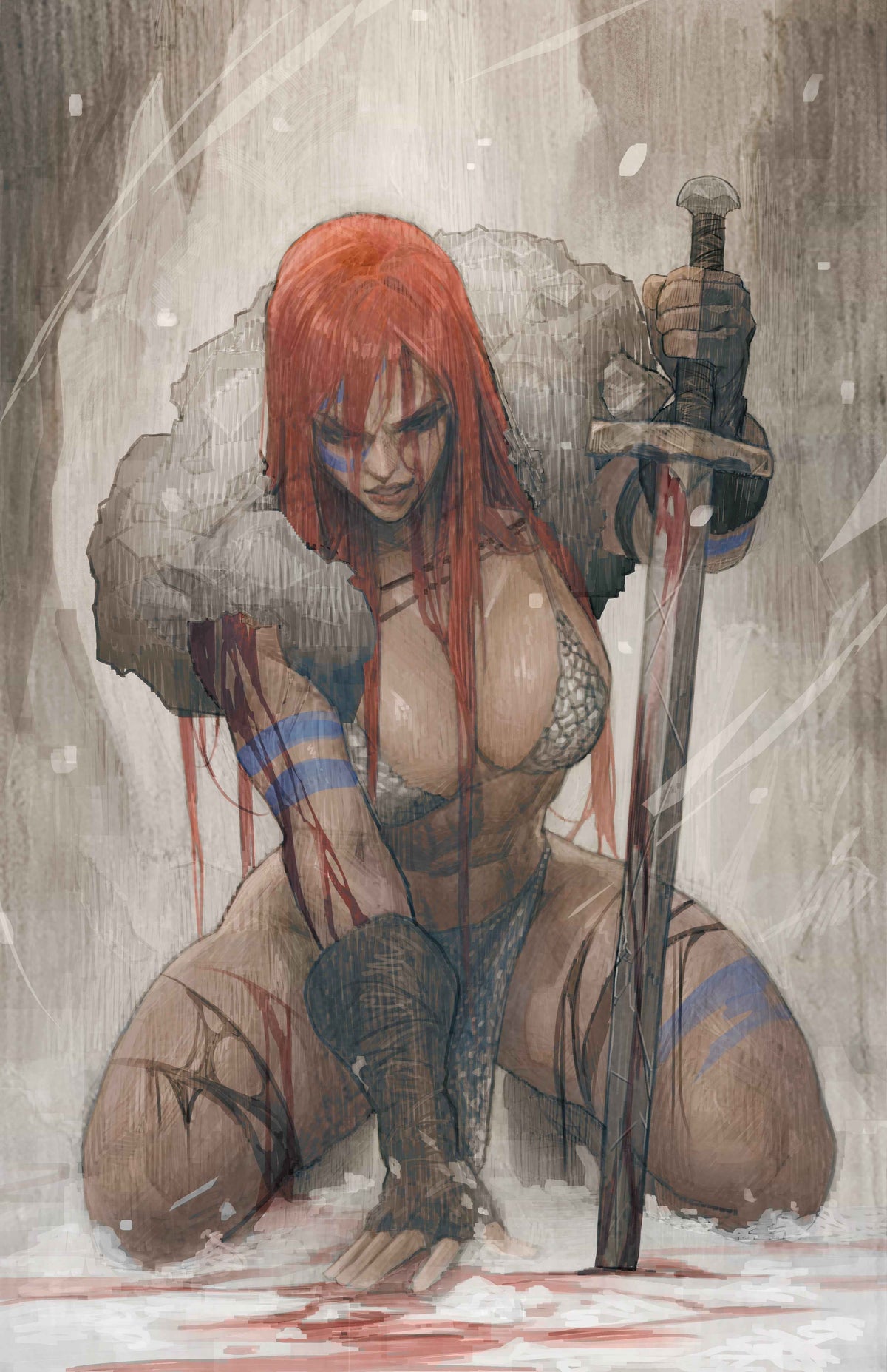 SONJA REBORN #6 - ICKPOT COVER C VIRGIN VARIANT KNIGHT OF COMICS C2E2 2026 EXCLUSIVE LTD 250