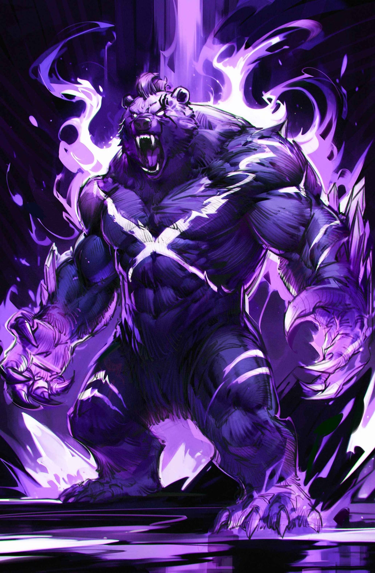 Artbook Viktor Miller Gausa #1 - Solo Leveling Cover B Secret Drop 2 Heroescon 2026 Knight Of Comics Exclusive