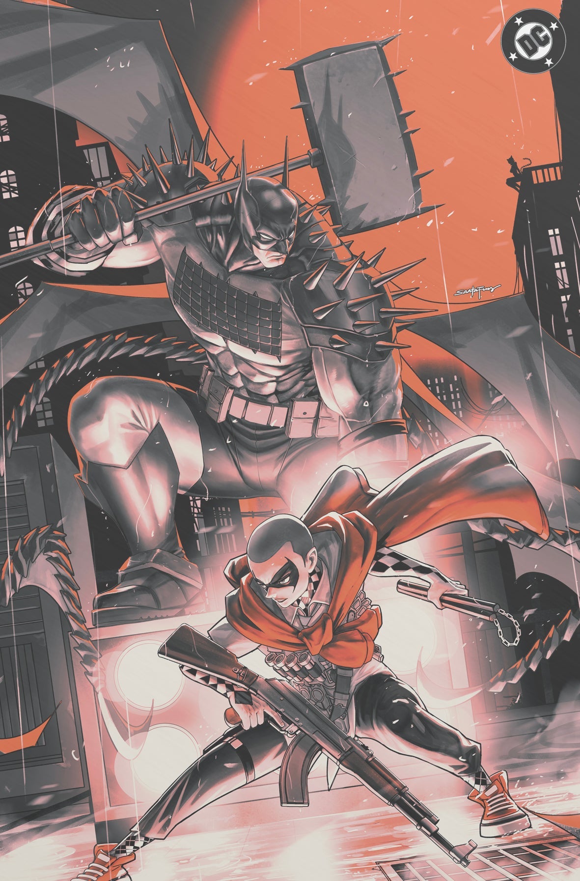 Absolute Batman #22 - Santa Fung Cover D Secret Pink Foil Variant Knight Of Comics SDCC 2026 Exclusive LTD 1000