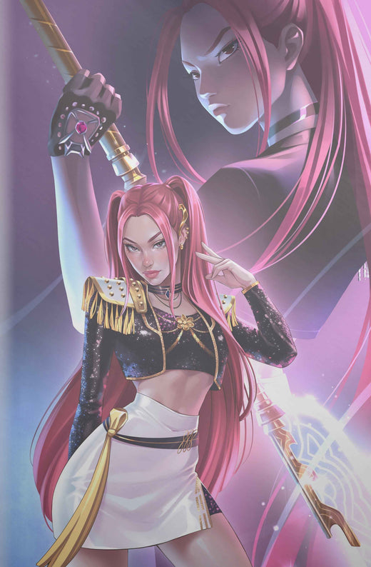 Kpop Demon Hunters "Mira" Artbook - Katya Sinyukhina Foil Variant MegaCon 2026 Knight Of Comics Exclusive