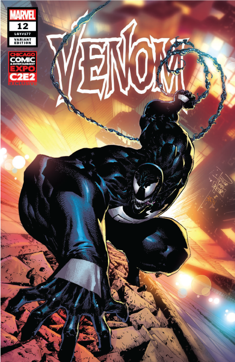 Venom #12 Unknown Comic Books Tan C2E2 Convention Exclusive