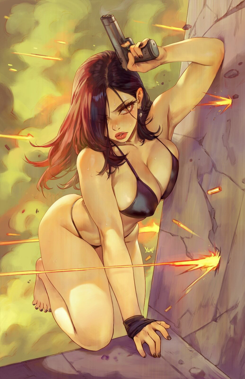 Gun Honey Doubles Down #4 Yum! Convention Exclusive Virgin Variant (Pre-Order)