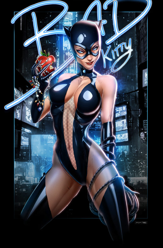 Catwoman Bad Kitty Print