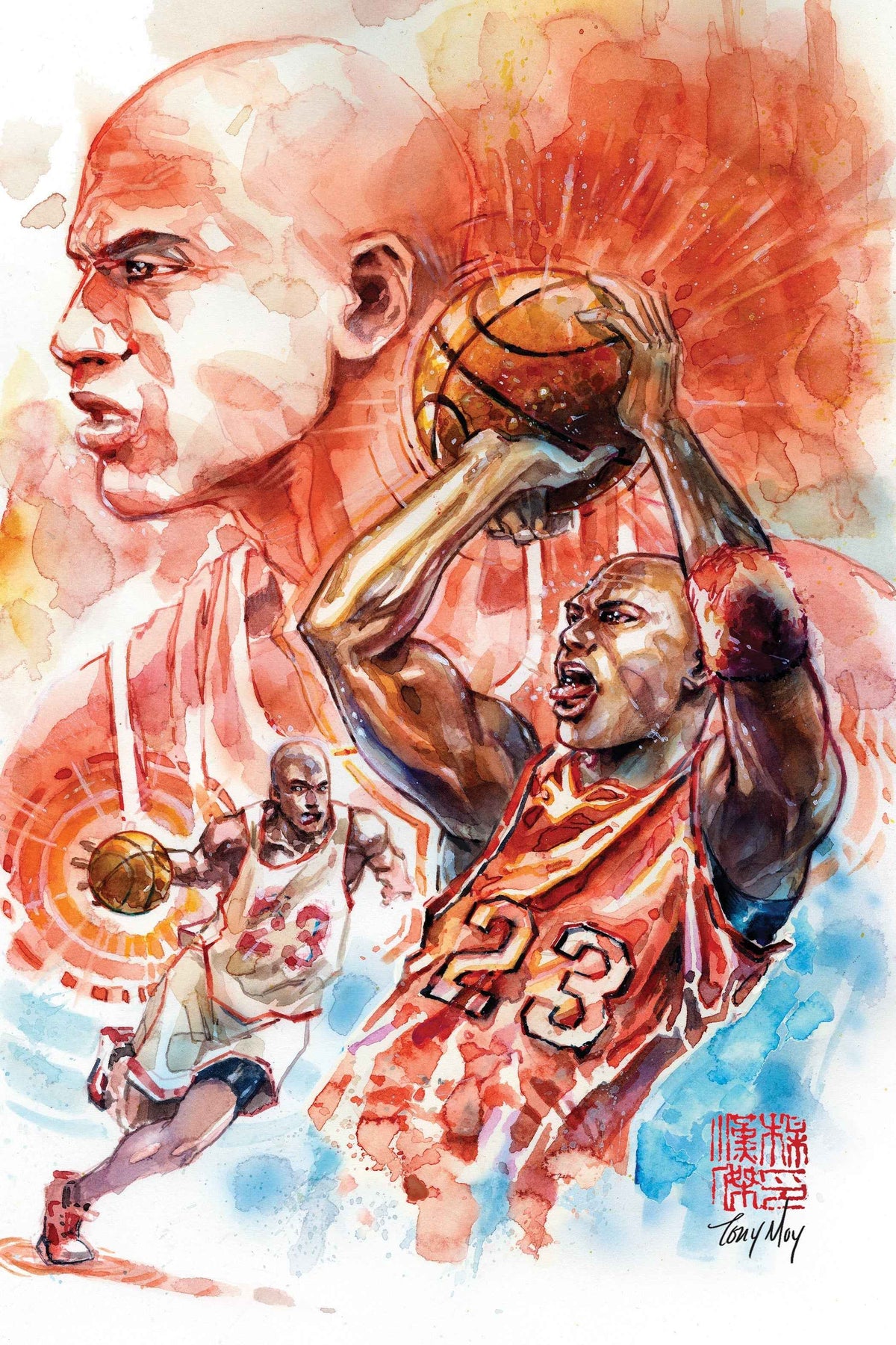 [Virgin] Fame Michael Jordan Unknown Comics Tony Moy Exclusive [C2E2] Virgin Variant Limited To 50