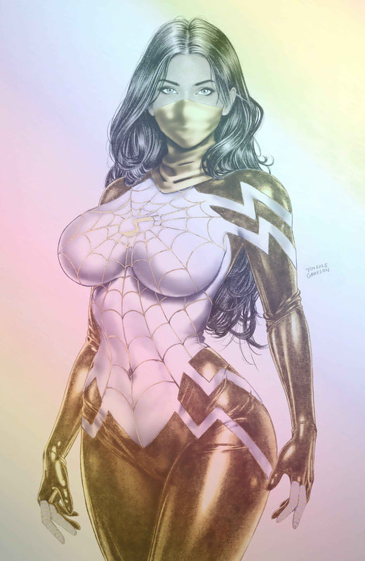 Waifu Chronicles #1 - Ghost Spider Cosplay - Tim Grayson Cover B Foil Knight Of Comics Exclusive LTD 10