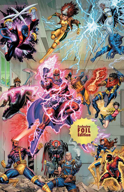 Foil X-Men #12 Unknown Comic Tyler Kirkham Connecting Cover Exclusive C2E2 2025 Convention Virgin Variant