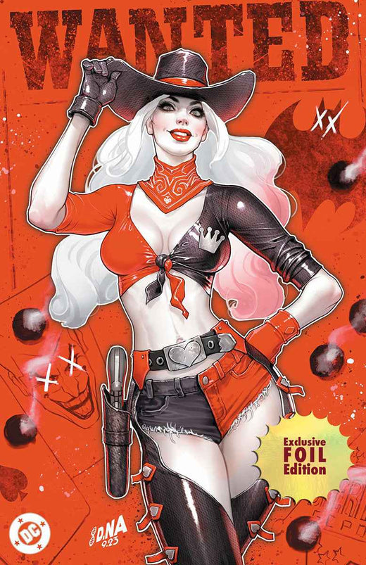 Foil Harley Quinn #47 David Nakayama Exclusive Variant Premium Howdy [Red]