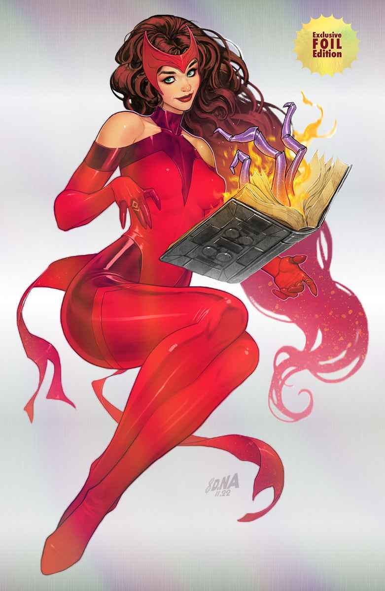 Foil Scarlet Witch #1 Unknown Comics David Nakayama Exclusive Virgin Variant