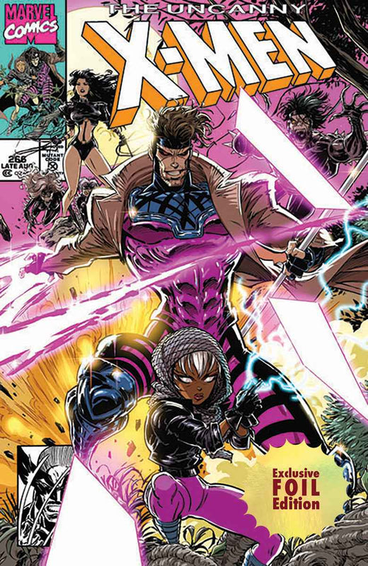 Foil Uncanny X-Men #266 Facsimile Edition Unknown Comics Kaare Andrews Exclusive NYCC 2024 Variant