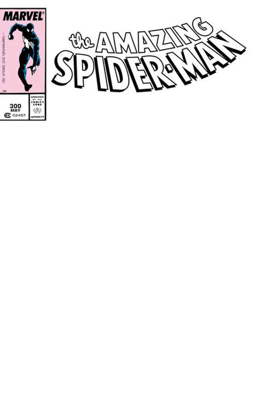 Amazing Spider-Man #300 Facsimile Edition Unknown Comics Exclusive Blank Variant