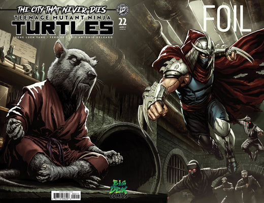 TMNT #22 Splinter vs. Shredder Mico Suayan NYCC Big Dex Exclusive Variants LTD 500 (Pre-Order)