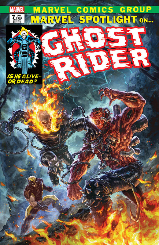 Ghost Rider #7 Unknown Comics Alan Quah Exclusive Variant