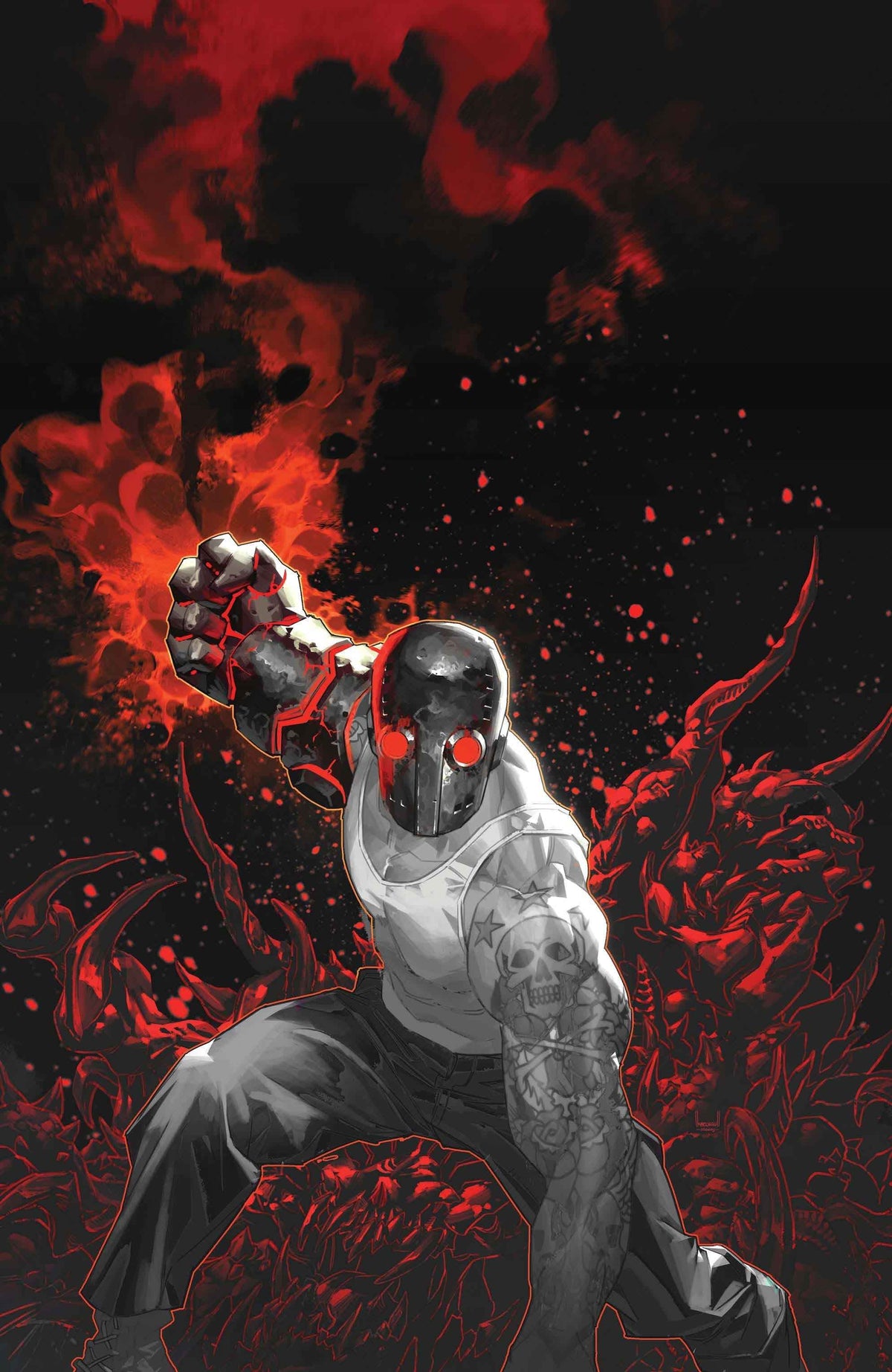 Hammerfist #1 Kael Ngu Exclusive Virgin Color Splash Variant