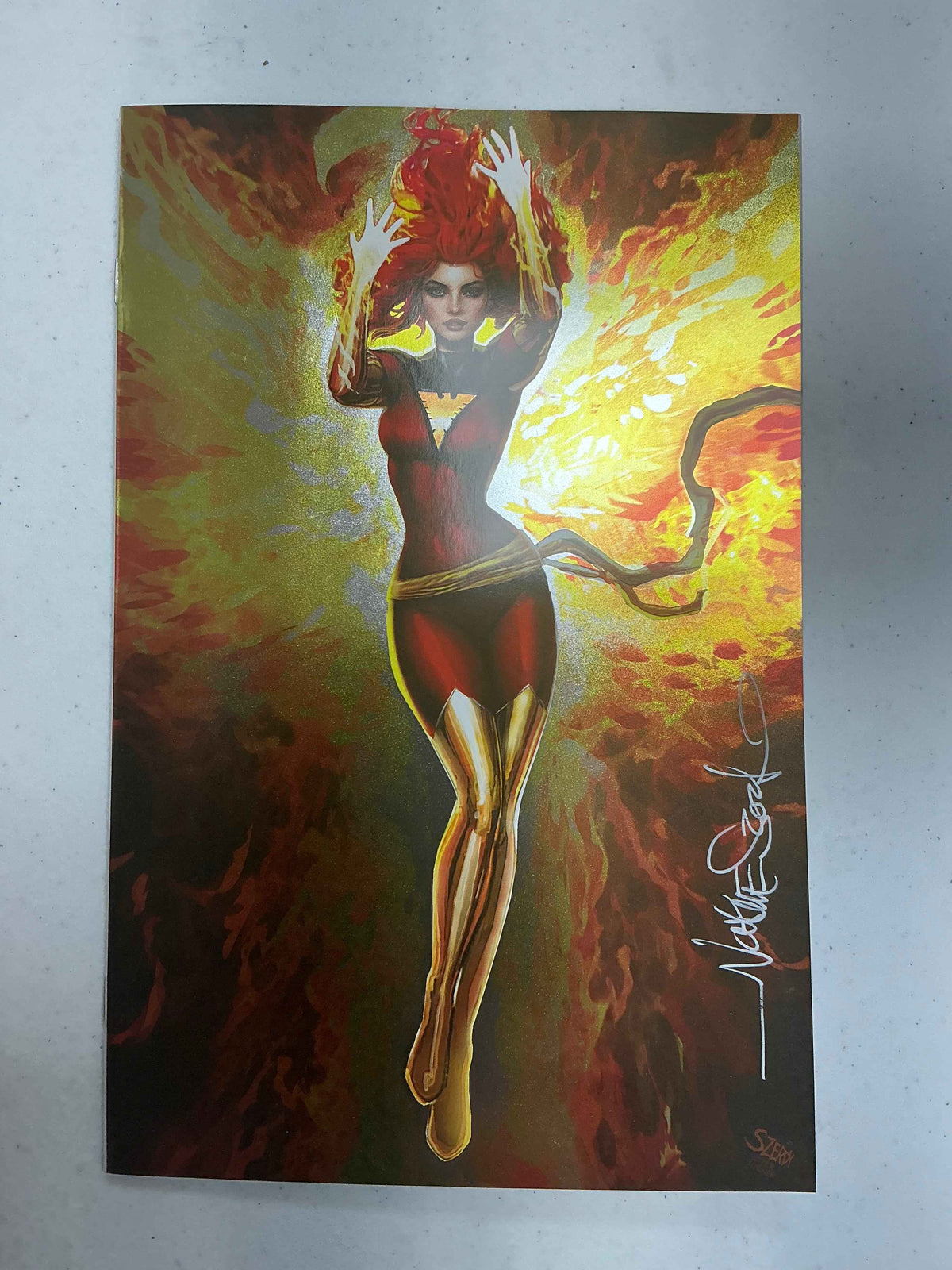 Foil Phoenix #4 Nathan Szerdy Virgin Exclusive NYCC 2024 Variant — Signed by Nathan Szerdy
