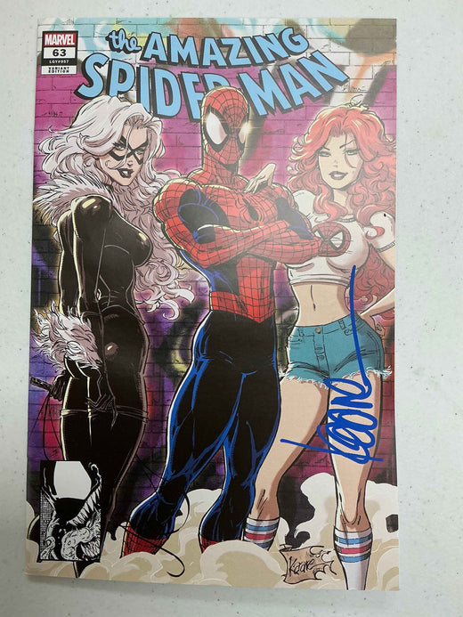 Amazing Spider-Man #63 Unknown Comics Kaare Andrews Exclusive Variant — Signed by Kaare Andrews