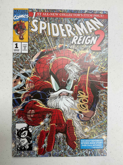 Spider-Man Reign 2 #1 Kaare Andrews Exclusive Old Man Variant — Signed by Kaare Andrews