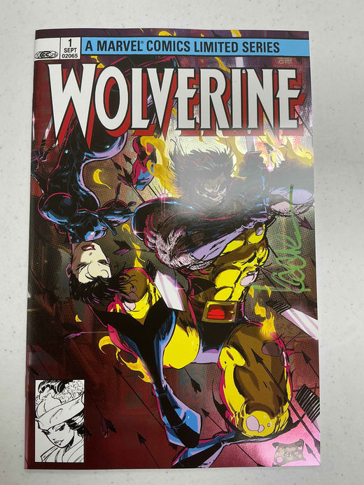 Wolverine by Claremont & Miller #1 Facsimile — New Printing — Kaare Andrews Foil MegaCon Variant — Signed — Unknown Comics