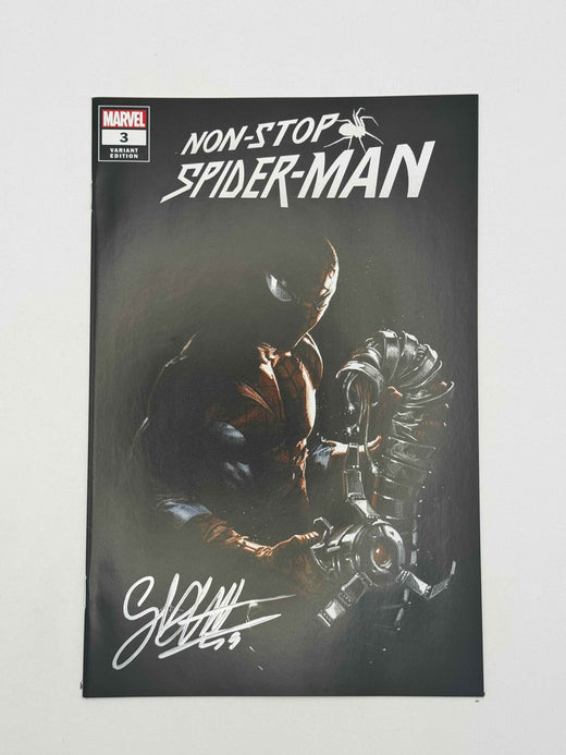 Non-Stop Spider-Man #3 Unknown Comics Gabriele Dell'Otto Exclusive Variant — Signed by Gabriele Dell'Otto