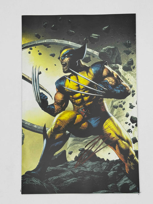 Wolverine: Revenge — Red Band #4 — Mico Suayan Virgin Convention Variant — Signed by Jonathan Hickman