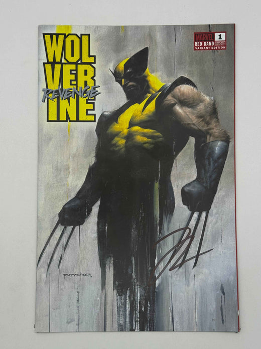 Wolverine: Revenge — Red Band #1 — Puppeteer Lee Variant — Signed by Jonathan Hickman