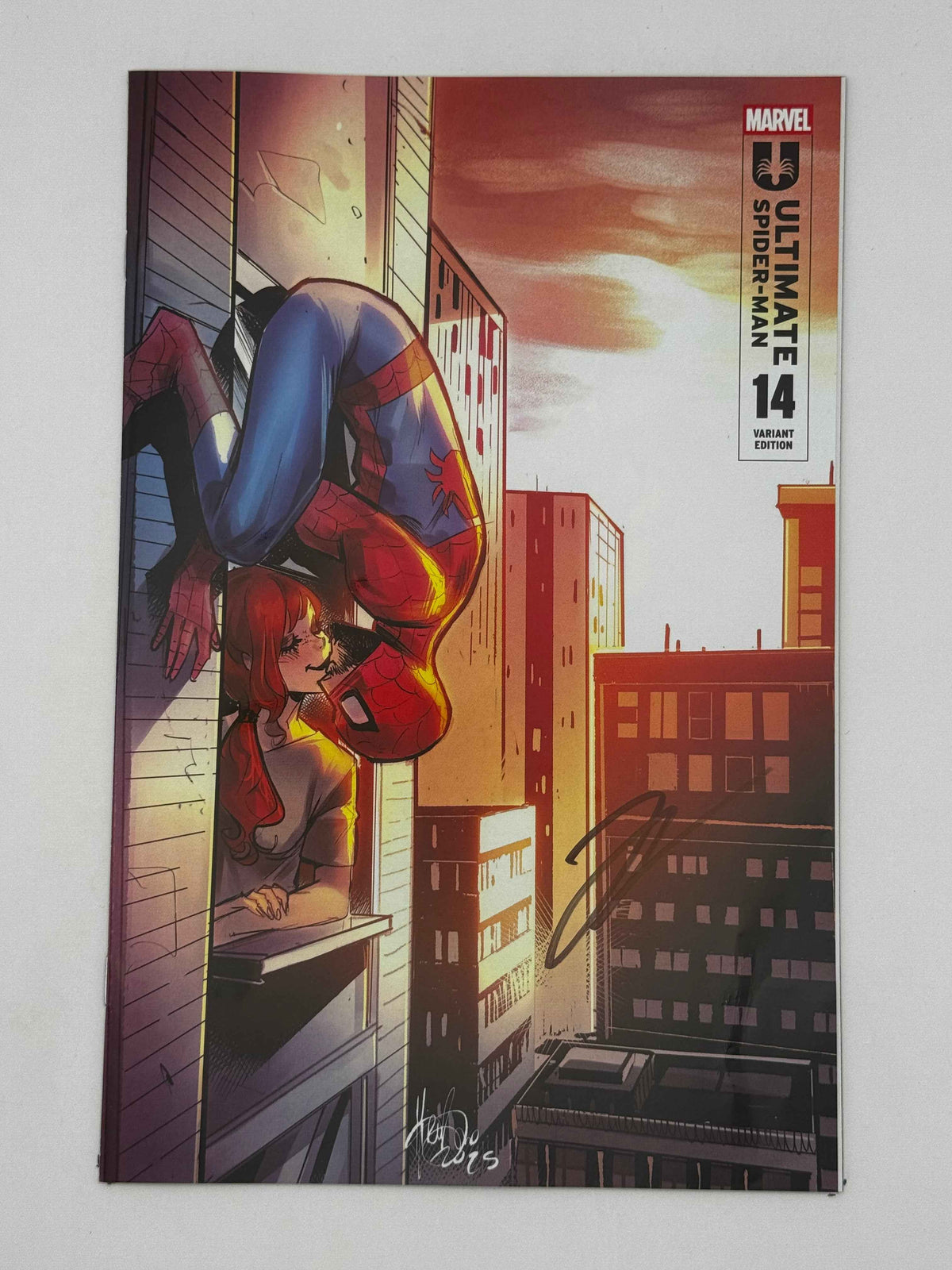 Ultimate Spider-Man #14 — Mirka Andolfo Variant — Signed Hickman — Unknown Comics