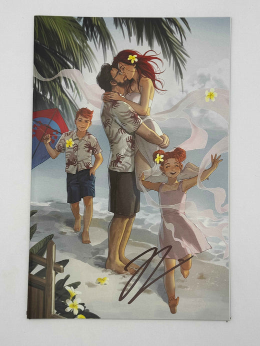 Ultimate Spider-Man #12 Virgin Unknown Comics Leirix Exclusive Variant — Signed by Jonathan Hickman