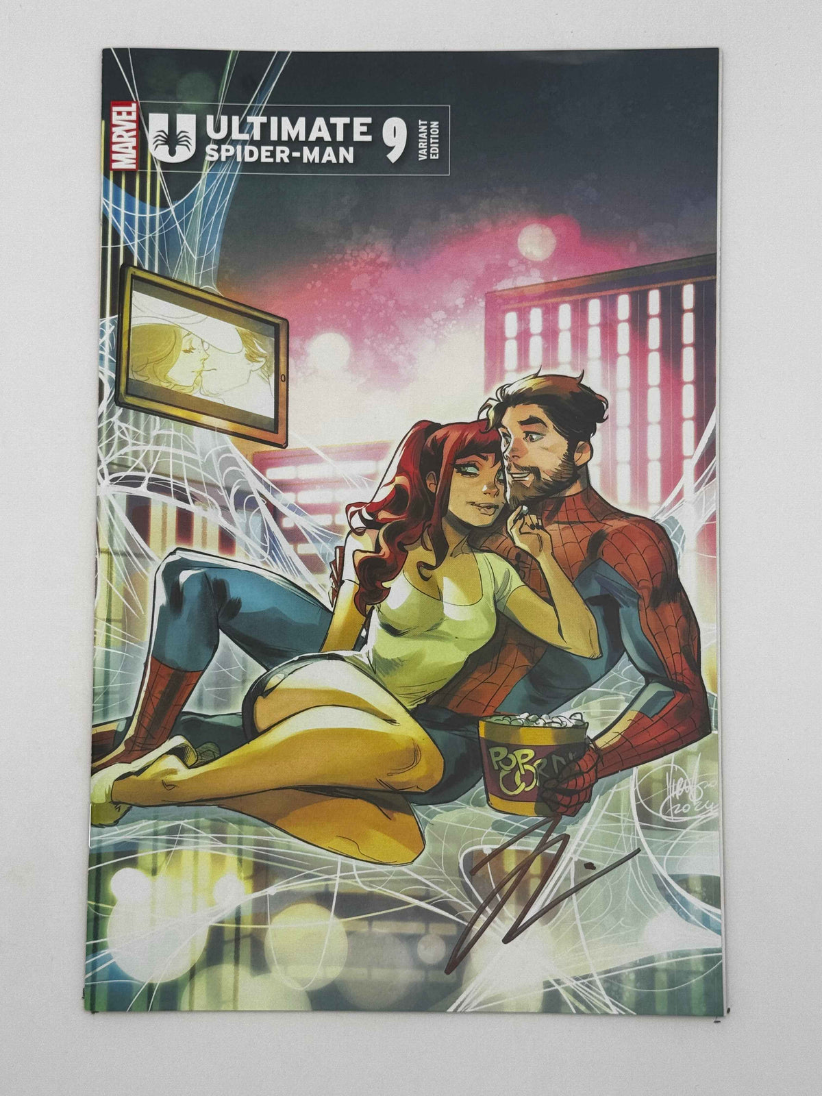 Ultimate Spider-Man #9 Unknown Comics Andolfo Exclusive Variant — Signed by Jonathan Hickman