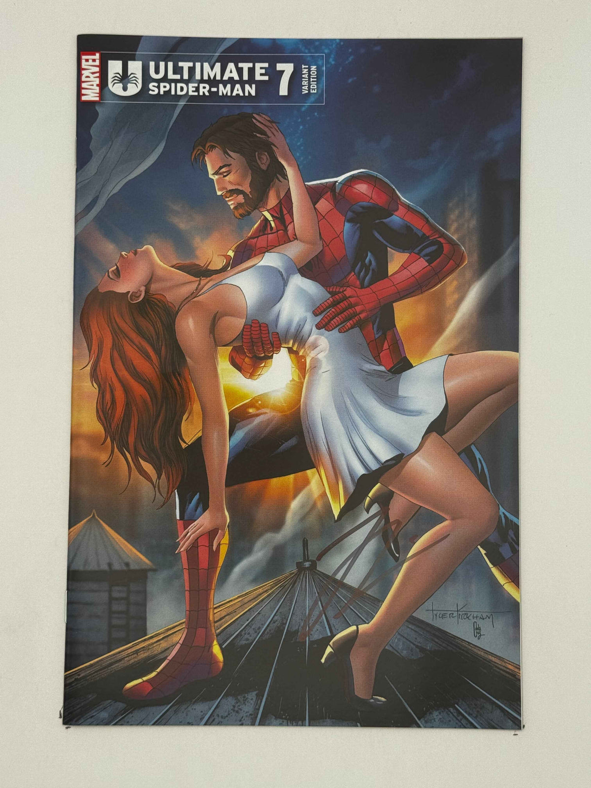 Ultimate Spider-Man #7 Unknown Comics Kirkham Exclusive Variant — Signed by Jonathan Hickman