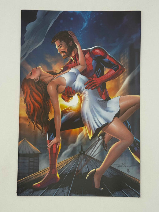 Ultimate Spider-Man #7 Virgin Unknown Comics Kirkham Exclusive Variant — Signed by Jonathan Hickman