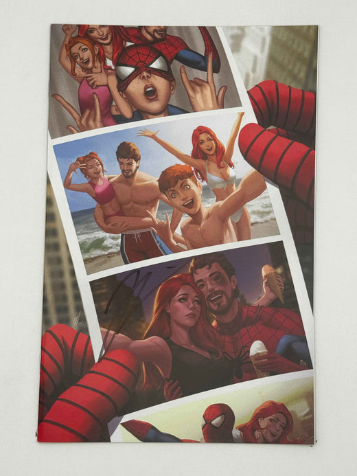 Ultimate Spider-Man #8 Virgin Unknown Comics Ejikure Exclusive Variant — Signed by Jonathan Hickman