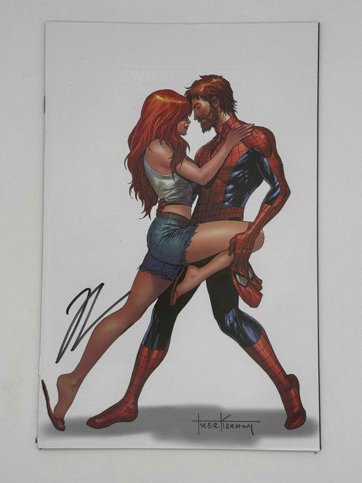 Ultimate Spider-Man #4 Convention Virgin Unknown Comics Kirkham Exclusive Variant — Signed by Jonathan Hickman