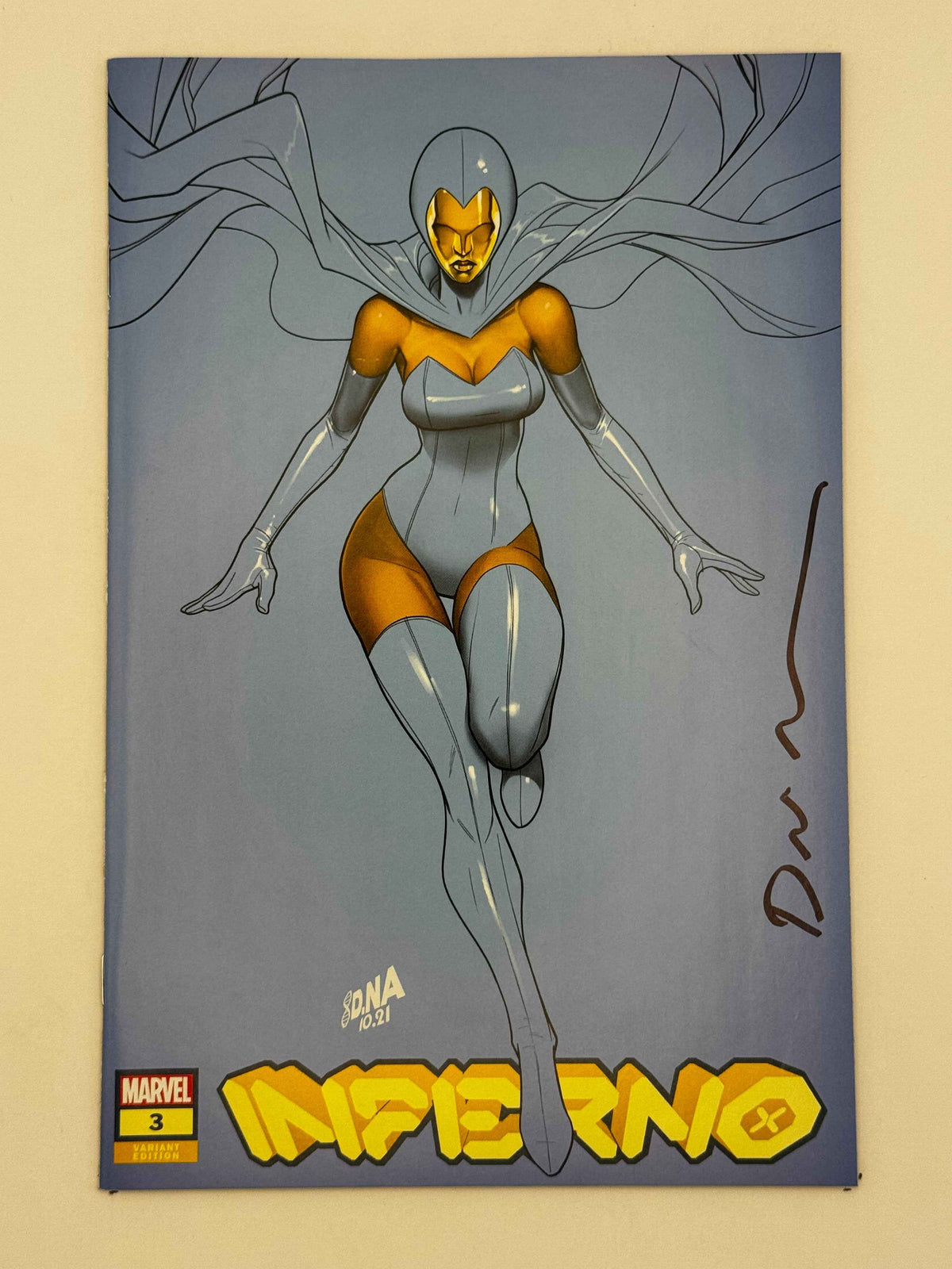 Inferno #3 (Of 4) Unknown Comics David Nakayama Exclusive Variant — Signed by David Nakayama