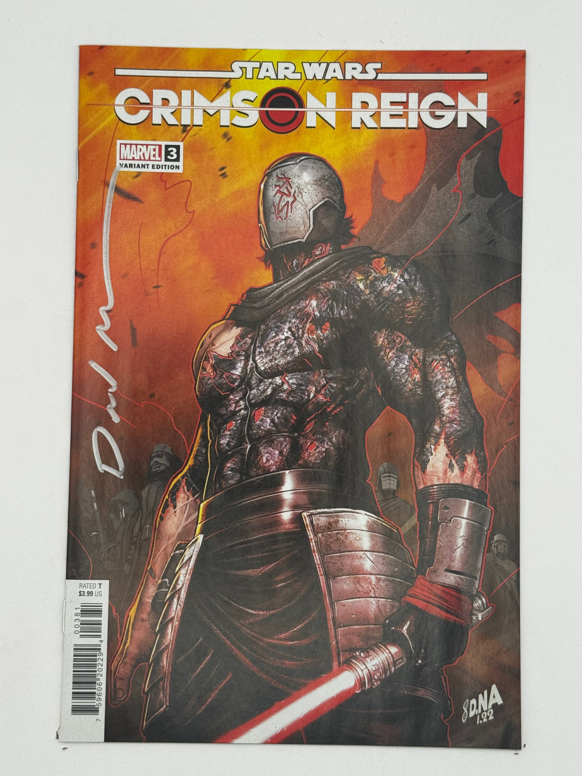 [Signed by David Nakayama] STAR WARS: CRIMSON REIGN 3 NAKAYAMA VARIANT [1:50] (11/02/2022)