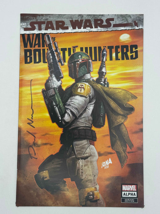 Star Wars War Bounty Hunters Alpha #1 Unknown Comics David Nakayama Exclusive Variant — Signed by David Nakayama