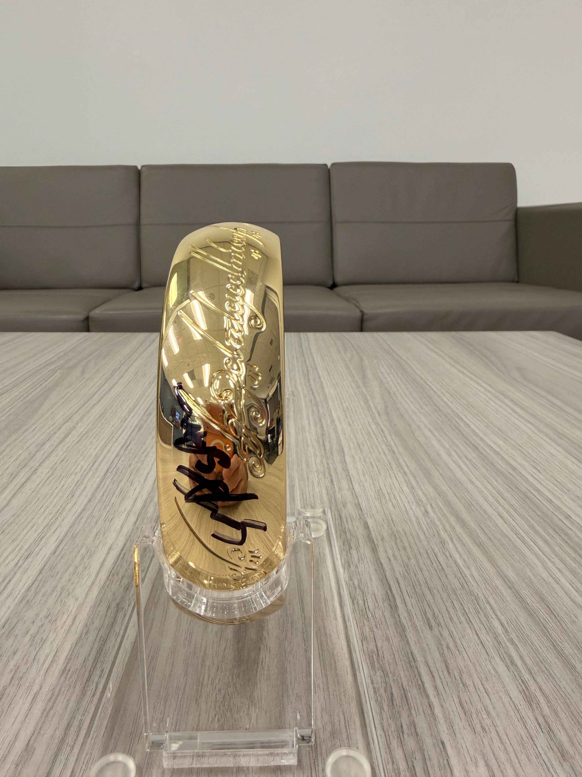Lord of the Rings One Ring Prop Replica Signed