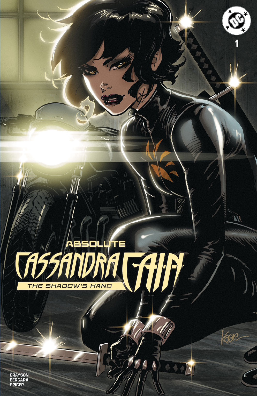 Absolute Cassandra Cain: The Shadow's Hand #1 KAARE ANDREWS Big Dex NYCC Exclusive Variants (PRE-ORDER)