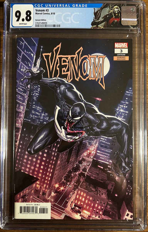 Venom #3 — Molina 1:25 Variant — CGC 9.8 Blue Label