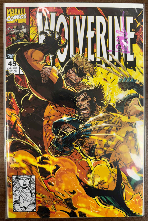 Wolverine 45 Unknown Comics Kaare Andrews Exclusive Variant — Signed by Kaare Andrews