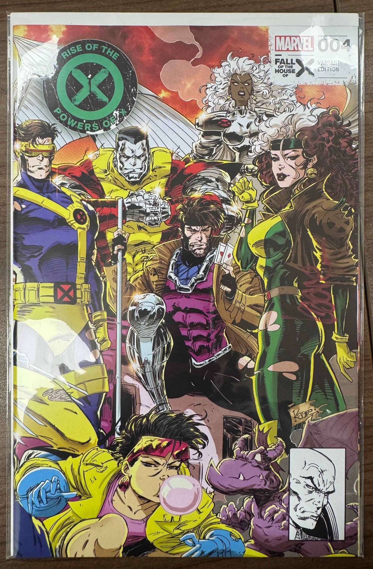 Rise of the Powers of X #4 — Kaare Andrews Variant — Signed — Unknown Comics