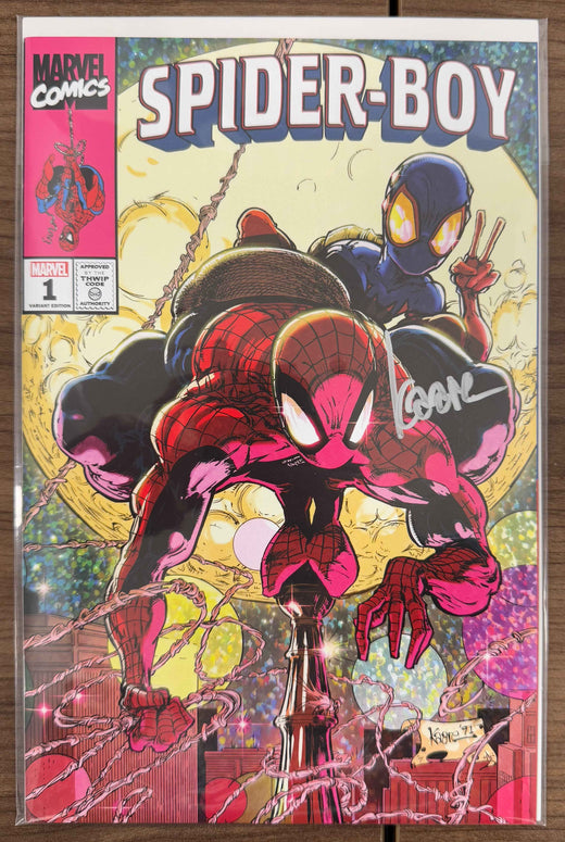 Spider-Boy #1 — Kaare Andrews Variant — Signed — Unknown Comics